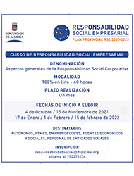 Curso de Responsabilidad Social Empresarial. Modalidad online. 60 horas